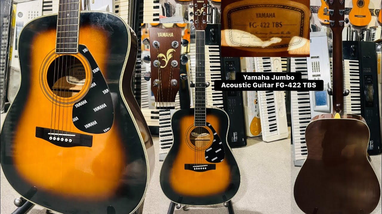 Yamaha Jumbo Acoustic Guitar FG-422 TBS ( Wilsons Music