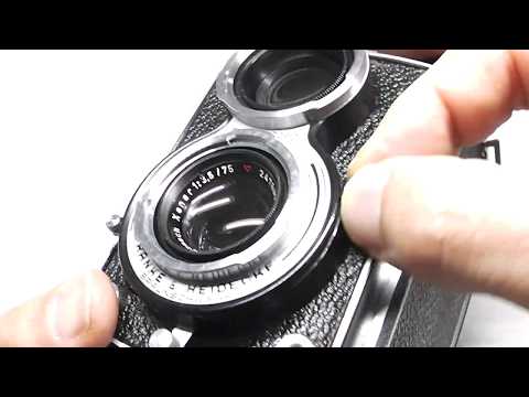 ROLLEICORD III ローライコード Xenar クセナー75mm F3.5 - YouTube