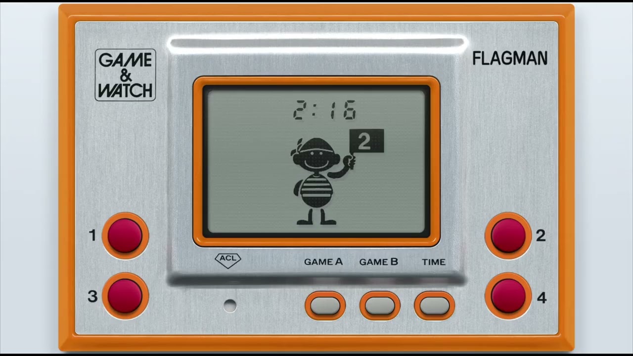 Game & Watch: Flagman [Handheld Longplay] (1980) Nintendo - YouTube