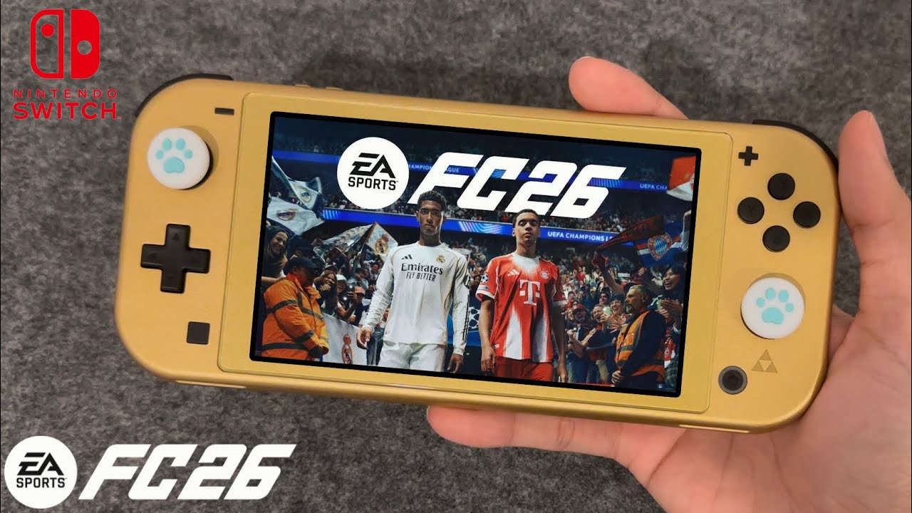 EA SPORTS FC 26 on Nintendo Switch Lite Gameplay | Switch Lite
