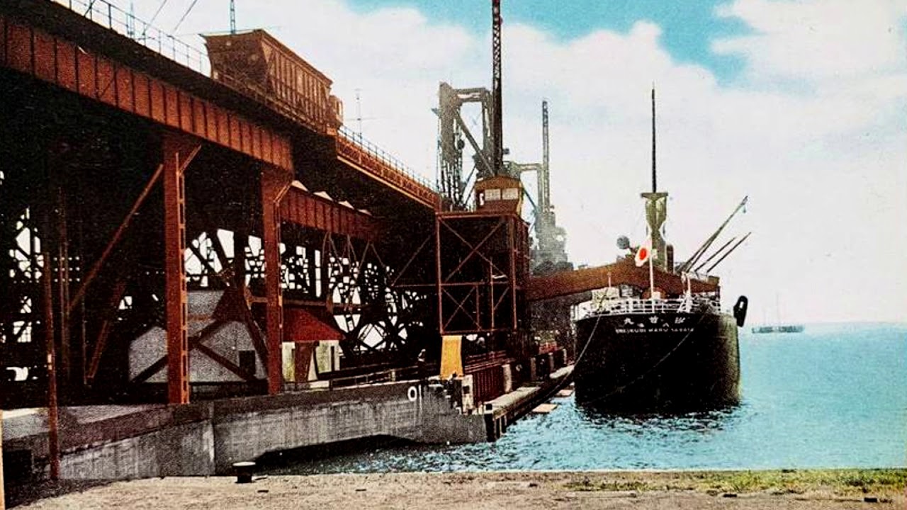 昭和初期 満州・大連の風景（カラー）【戦前絵葉書コレクション