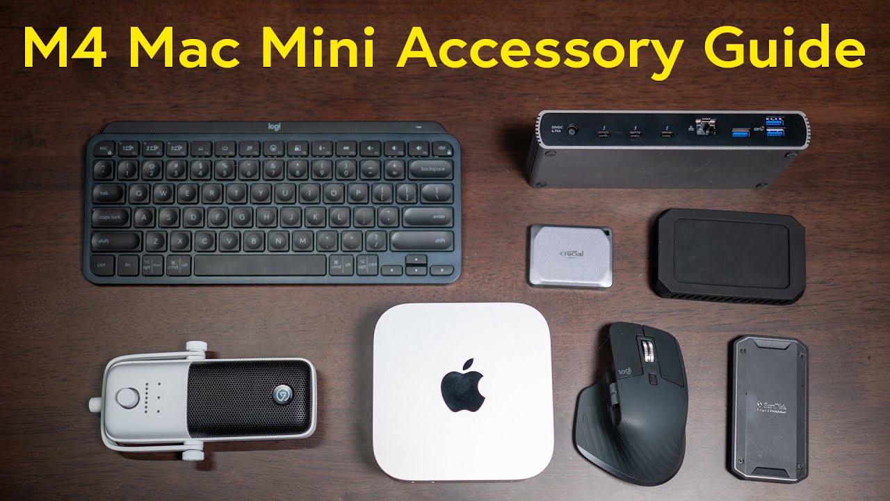 M4 Mac Mini Accessory Buying Guide: Keyboard, Mouse, Screen, SSD