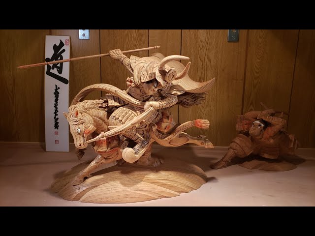 だんじり彫刻】馬乗りができるまで - YouTube