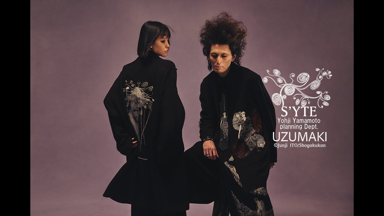 S'YTE × Junji ITO -UZUMAKI- | Yohji Yamamoto (ヨウジヤマモト
