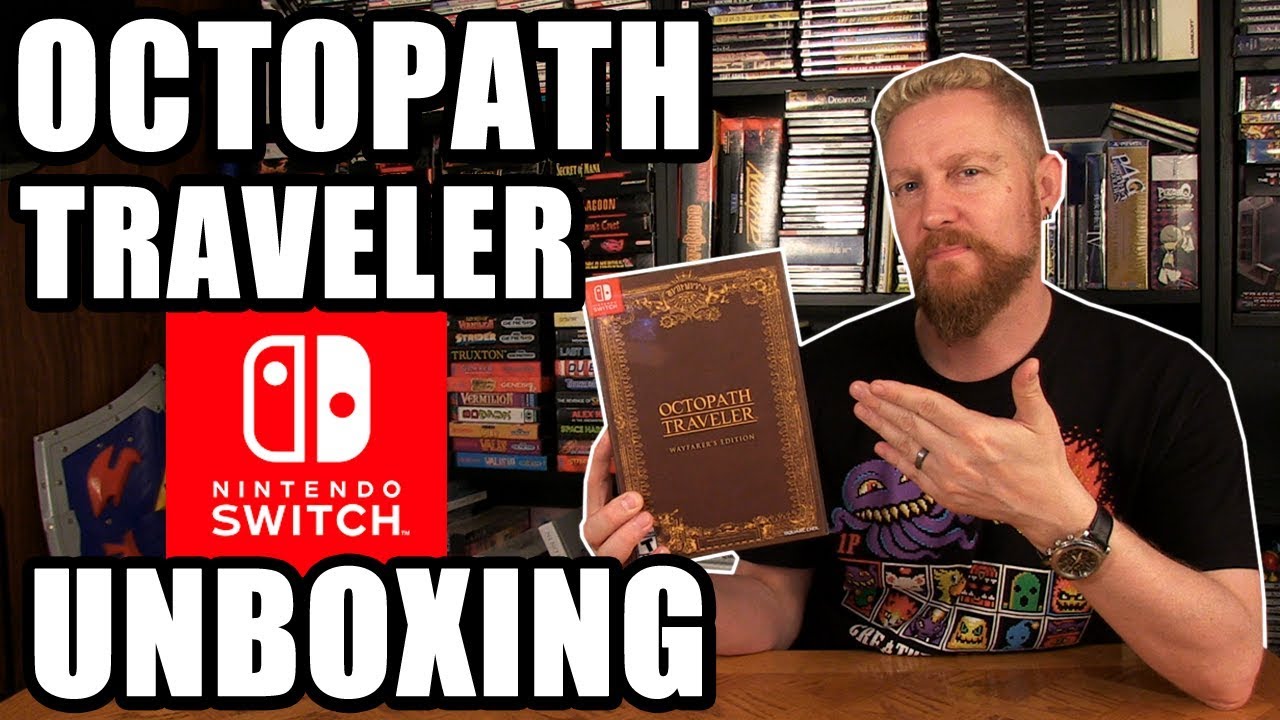OCTOPATH TRAVELER WAYFARER'S EDITION UNBOXING - Happy Console