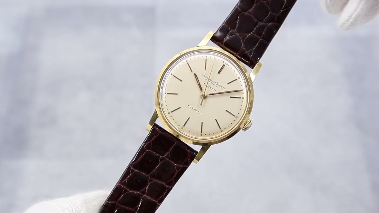 IWC 18KYG TURLER Wネーム Cal.853 1959年製 w-32176gnz | スイート