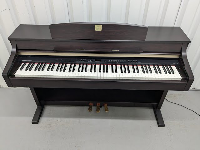 Yamaha Clavinova CLP-340 digital piano in dark rosewood finish