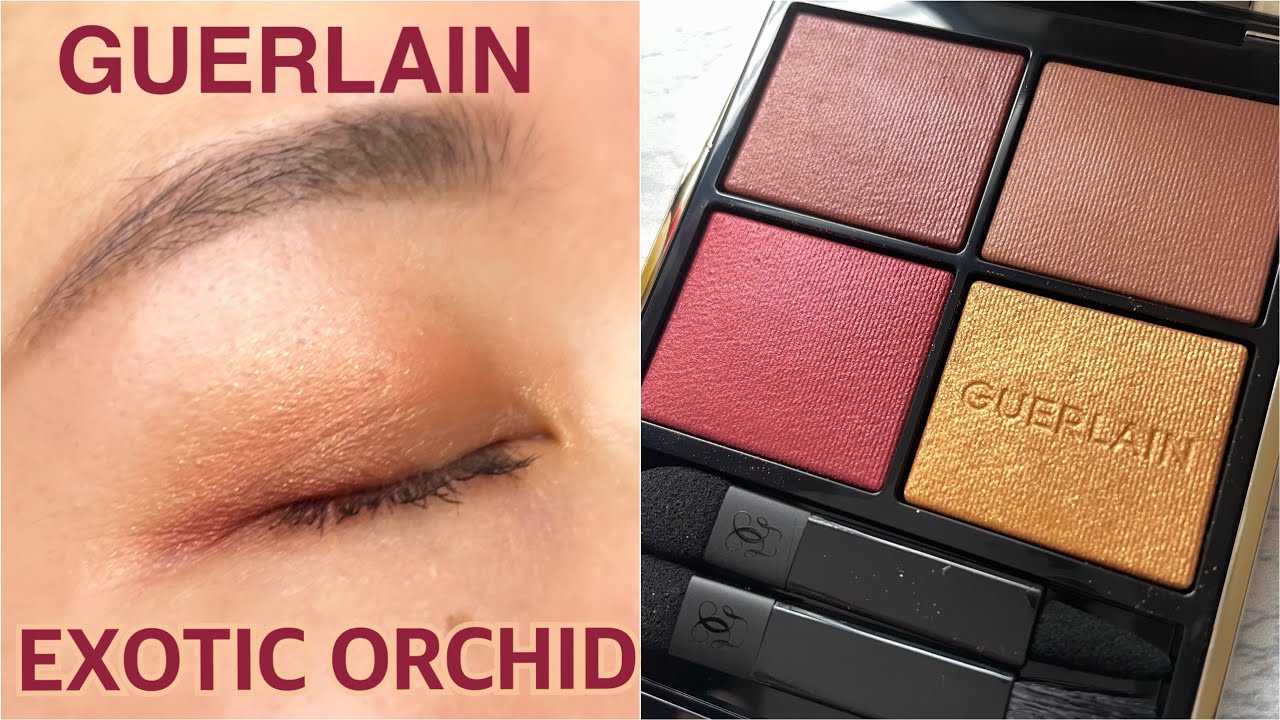 eng sub】Guerlain's new eyeshadow ☆ Exotic Orchid Ombres G - YouTube
