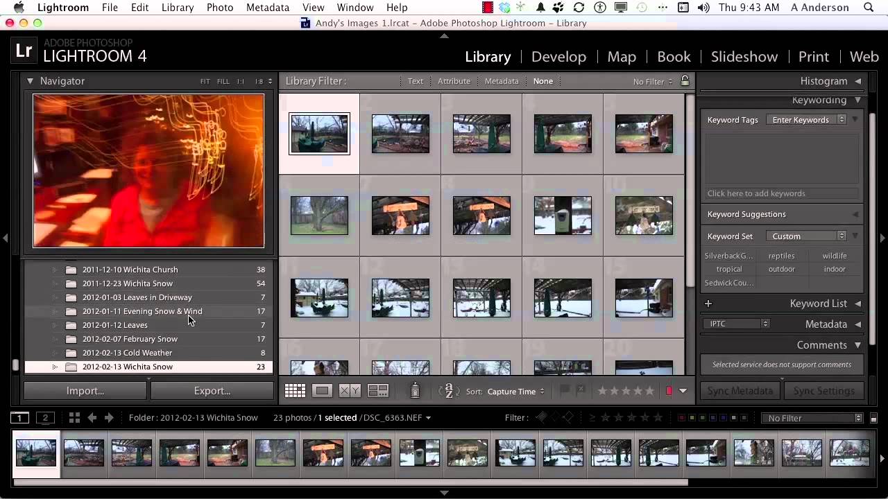 Adobe Photoshop Lightroom 4 Tutorial | Working with Basic Filters