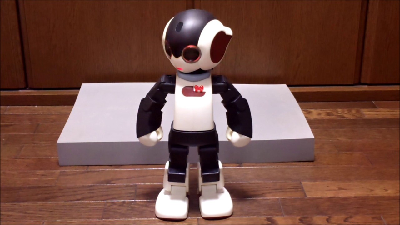 ロビ君「ロビのココロ2DX 初回起動」Robi1番機 - YouTube