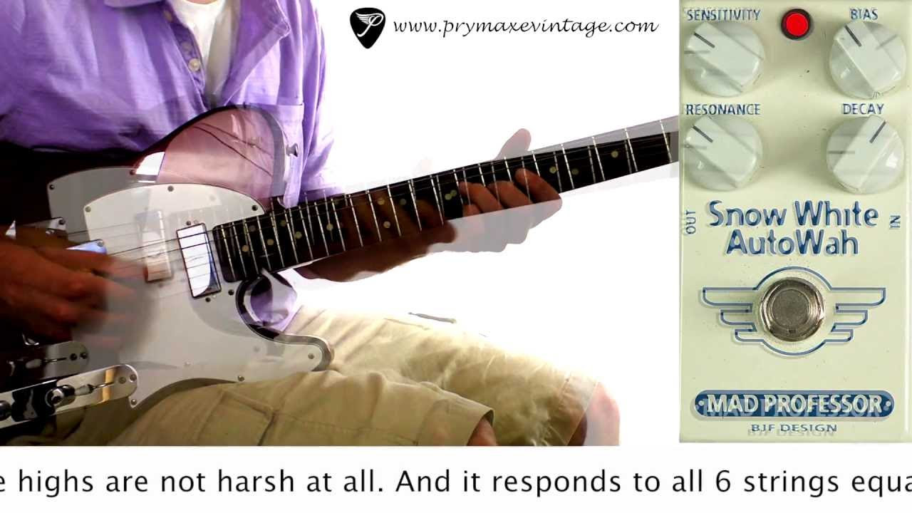 Mad Professor Snow White Auto Wah - YouTube