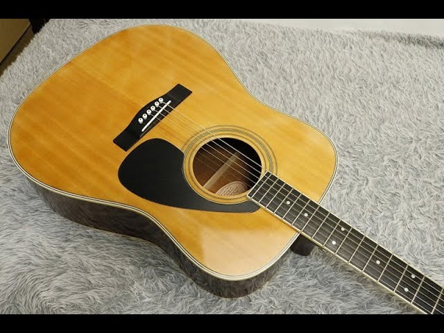 Japan Vintage YAMAHA 1980's made FG-200D Acoustic Guitar Made in