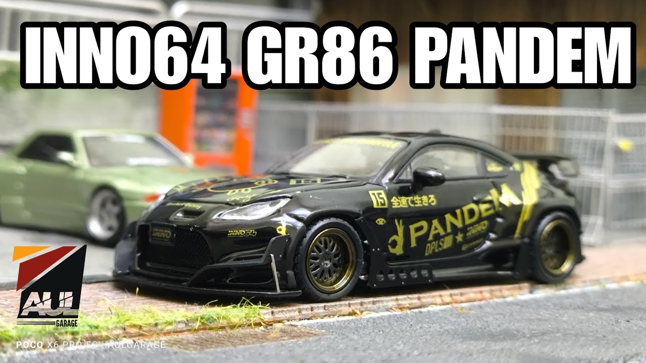 1/64 Toyota GR86 Pandem Rocket Bunny. HEC2025 by INNO64. FULL