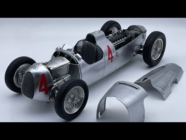 Finished Work : MFH 1/12 Auto Union Type C 1936 German GP Winner