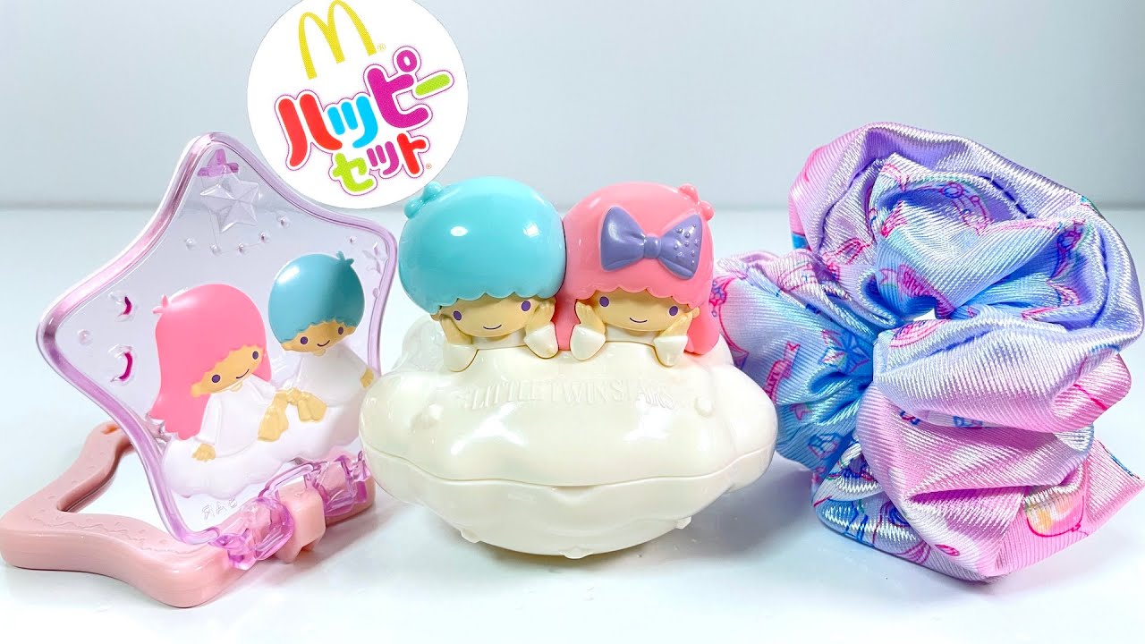 2025/1/24～ Japanese McDonalds happy meal toys Little Twin Stars