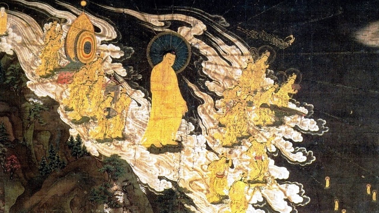 e-Museum】阿弥陀二十五菩薩来迎図 / Raigō of Amida (Amitabha) and