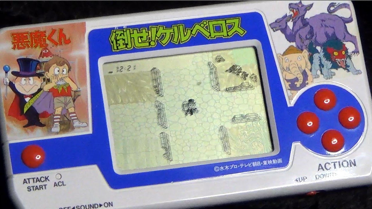 レトロ 電子ゲーム】バンダイ ポケットクラブ 悪魔くん 倒せ