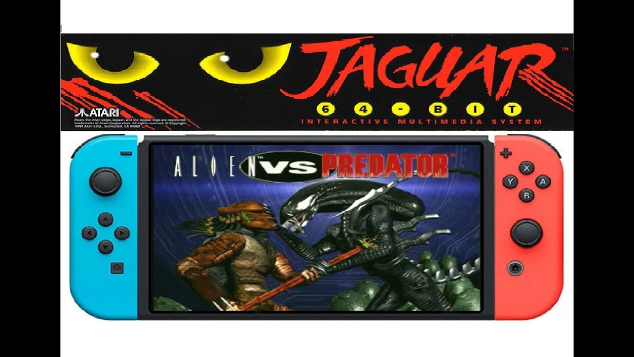 Atari Jaguar Emulator test on Nintendo Switch 3.0.0 + HomeBrew