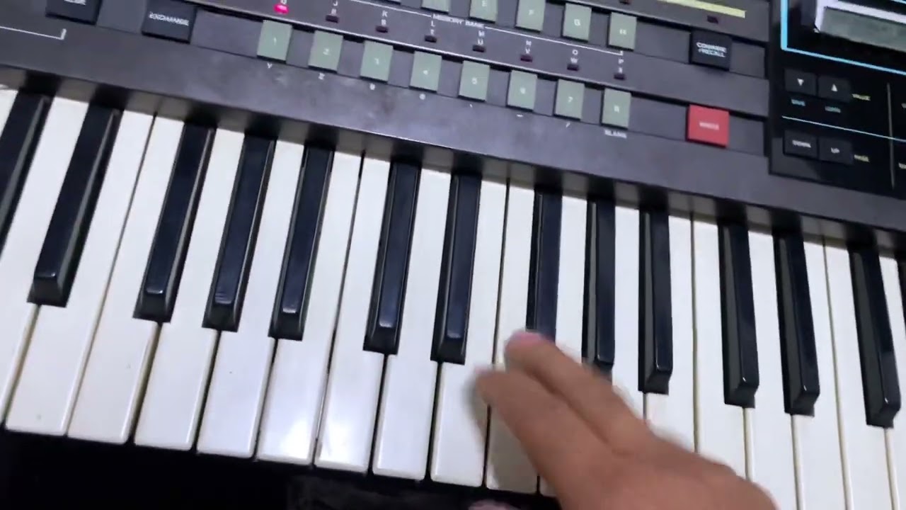 Reparación casio CZ 1 - YouTube