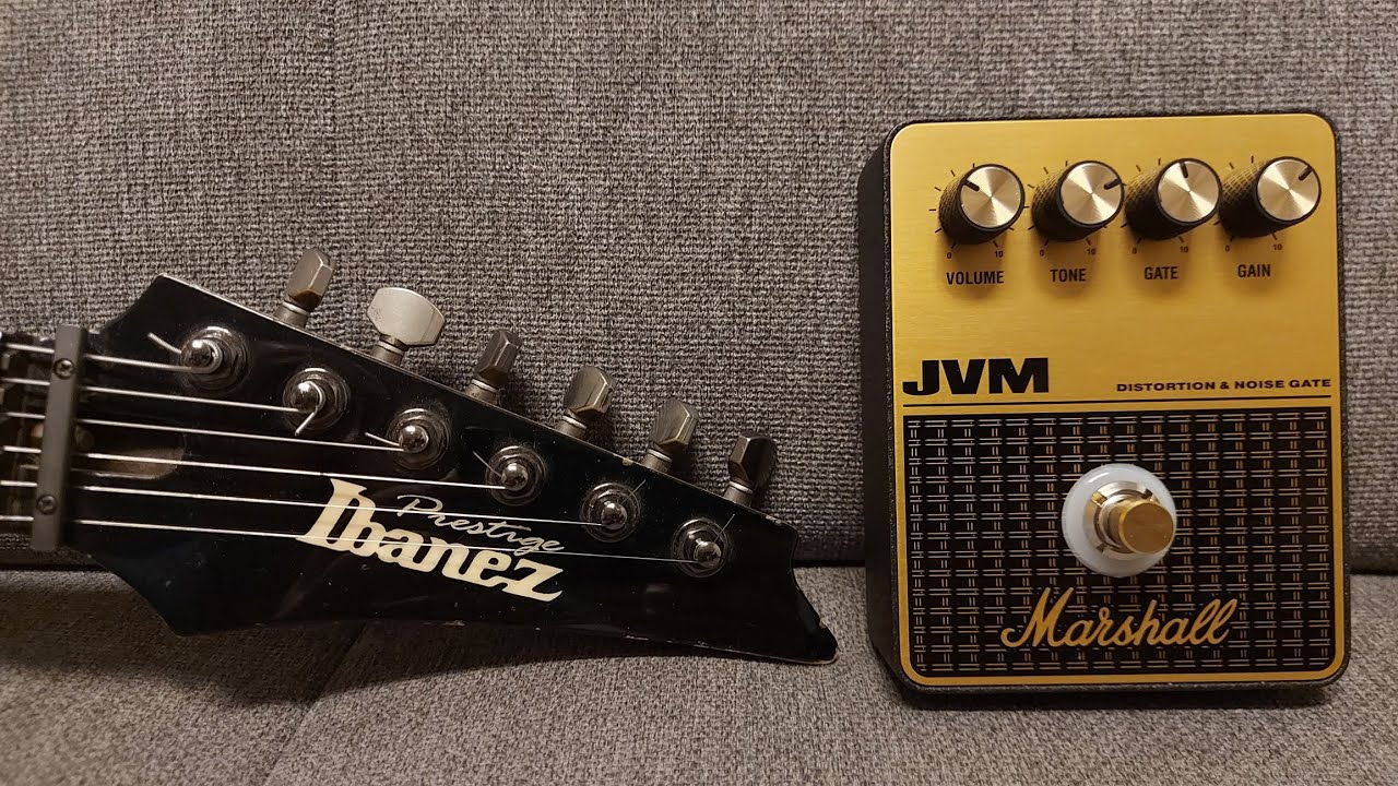 New Marshall JVM Distortion & Noise Gate pedal - YouTube