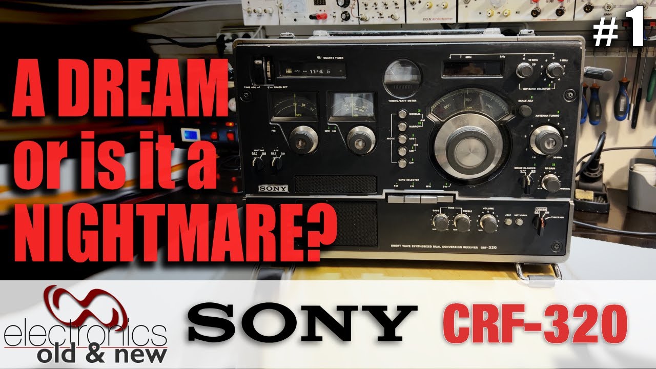 A Dream or a Nightmare? Sony CRF-320 32-Band radio receiver