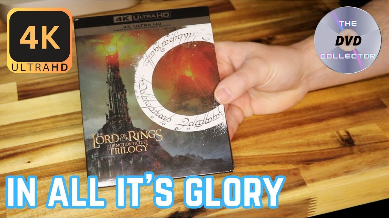 The Lord of the Rings 4K UHD Blu-ray Review! - YouTube