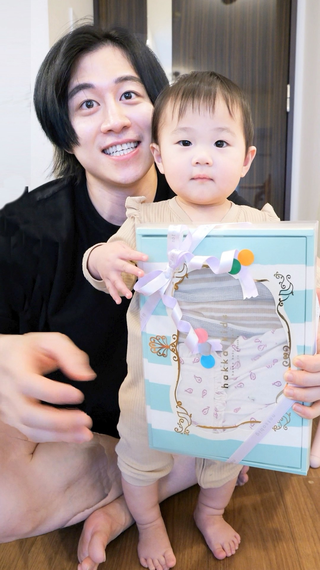 カノックスターの娘みニックへのスペシャルなプレゼントミニックが40度