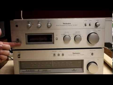 Technics 8044 Amp/Tuner Demo - YouTube