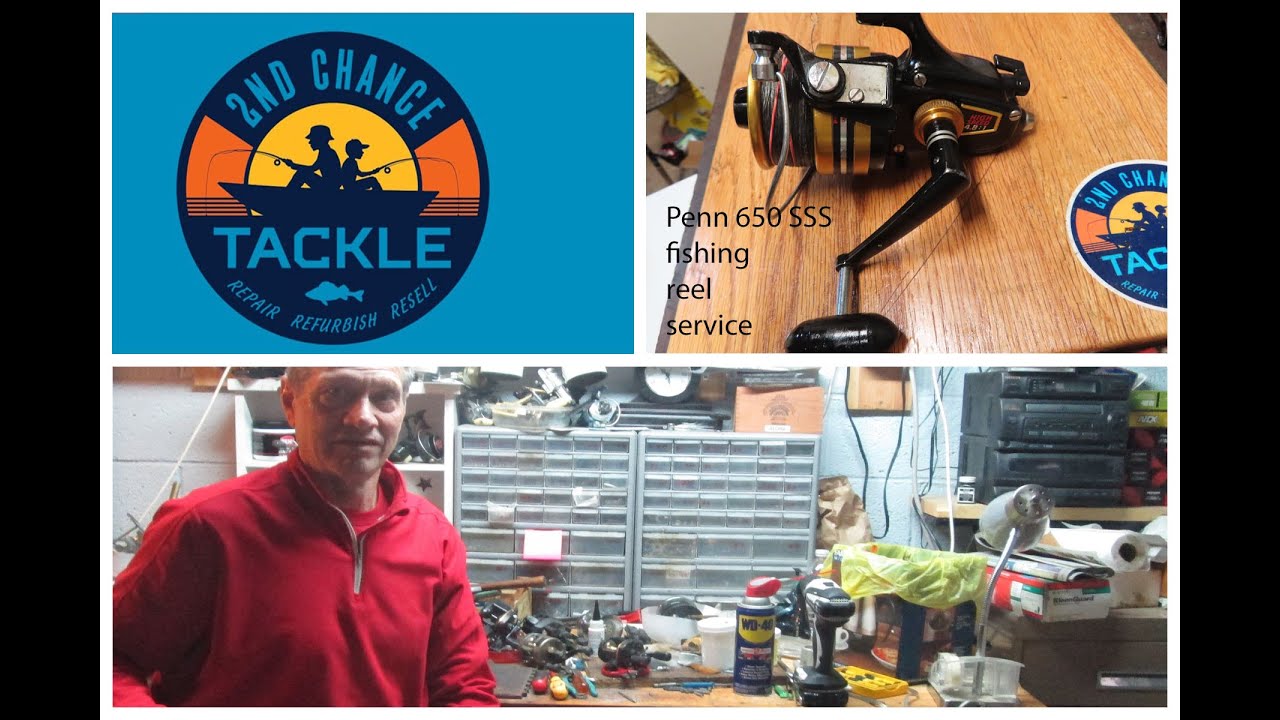 Penn 650SS Spinfisher fishing reel failure how to service and