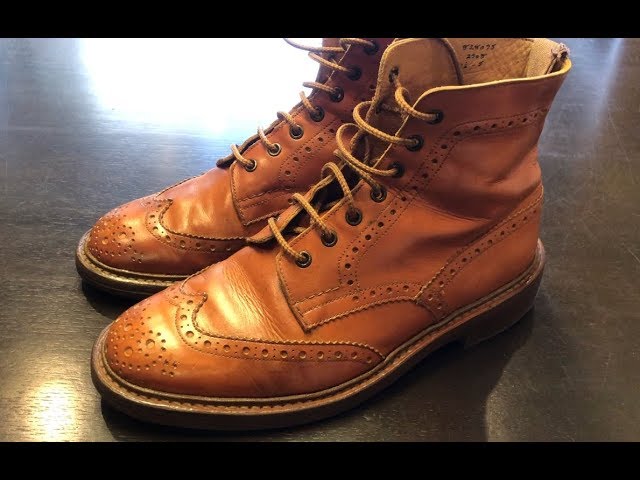 Tricker's m2508 molton C shade トリッカーズ カントリーブーツ〜私の