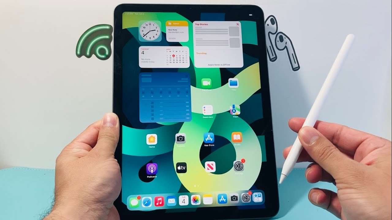 iPad Air 4: How to Connect / Pair Apple Pencil 2nd Generation