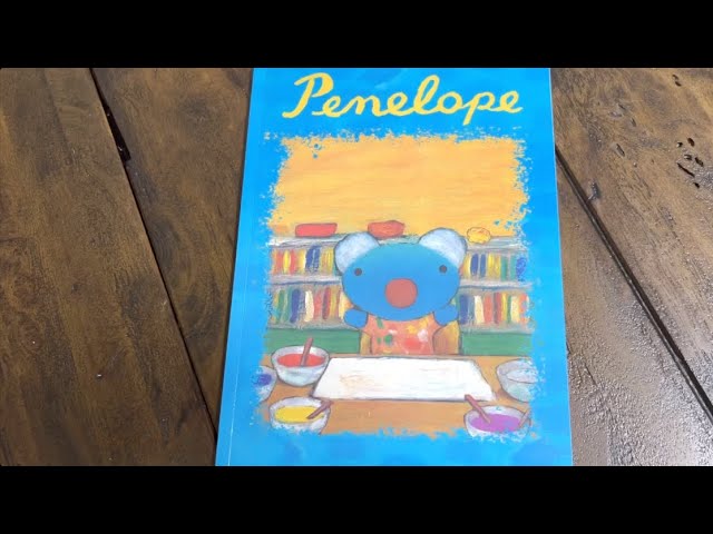 小ざかな絵本かん』Penelope ペネロペ 1冊 54話 アニメ英語絵本