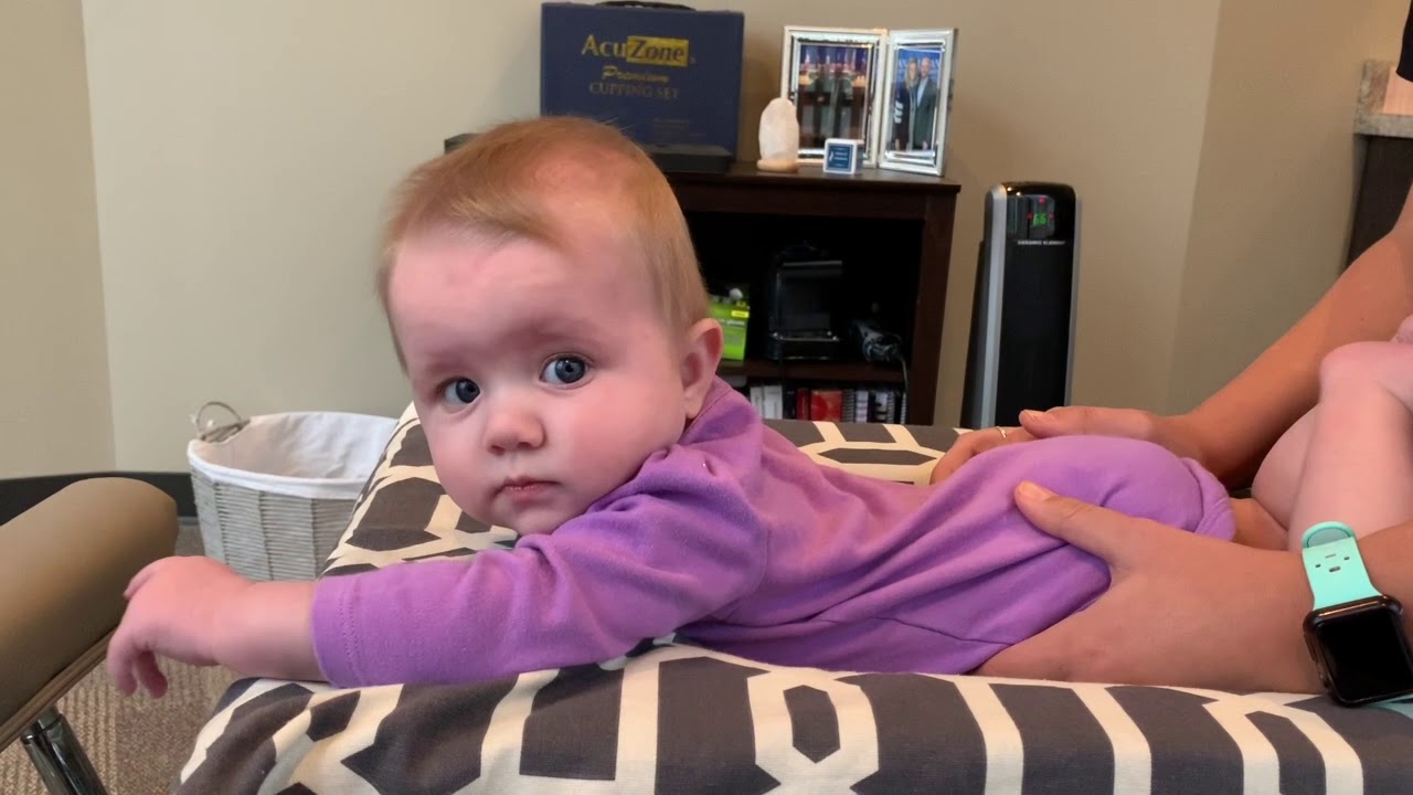 Baby Adjustment: Pediatric Chiropractic Demonstration (How We
