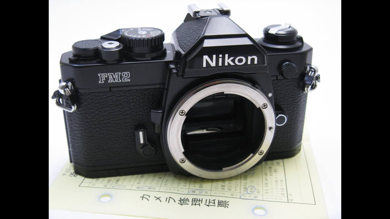 修理完了:ニコン New FM2 ハニカムシャッター - YouTube