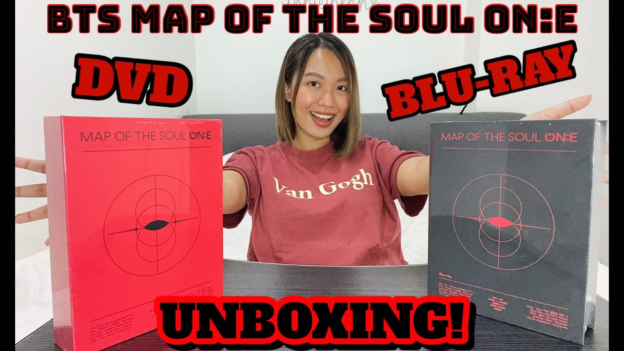 BTS MAP OF THE SOUL ON:E DVD AND BLU-RAY UNBOXING! ✨ - YouTube