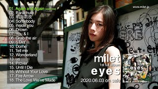 milet 1st full album『eyes』クロスフェード(now on sale) - YouTube