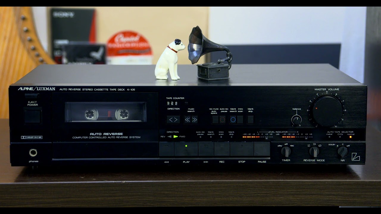 超希少 ALPINE/LUXMAN K-106 カセットデッキ 超希少 ALPINE/LUXMAN K