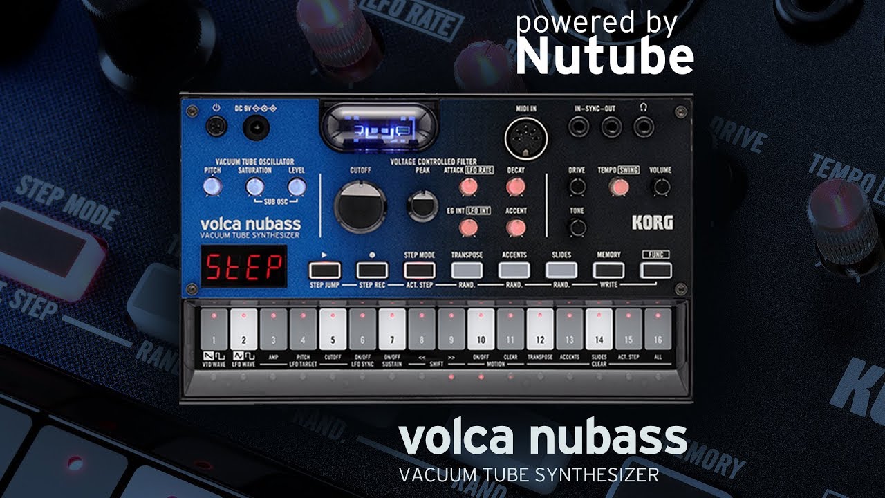 KORG volca nubass Nutube搭載アシッド・ベース・マシン 送料無料