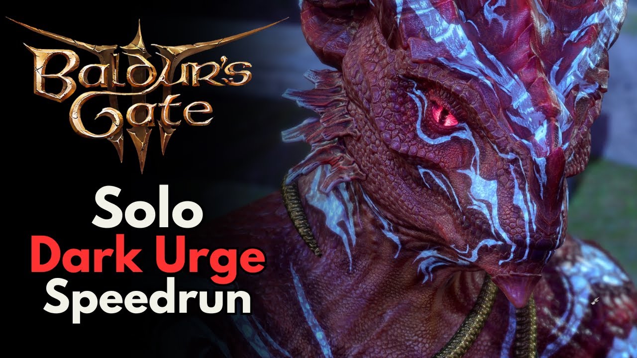 Baldur's Gate 3 Solo Character No Major Glitches Speedrun in 34:58