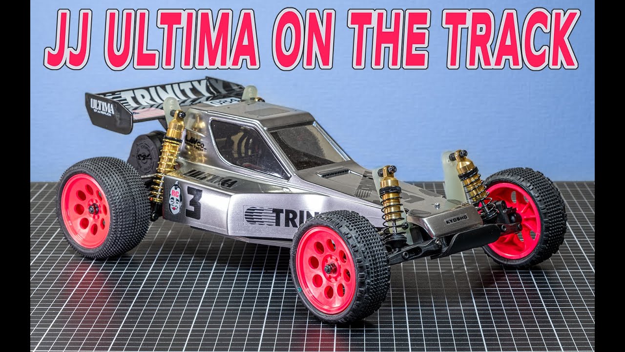 Kyosho Ultima '87 JJ REPLICA On the Carpet Track at Carnosa RC