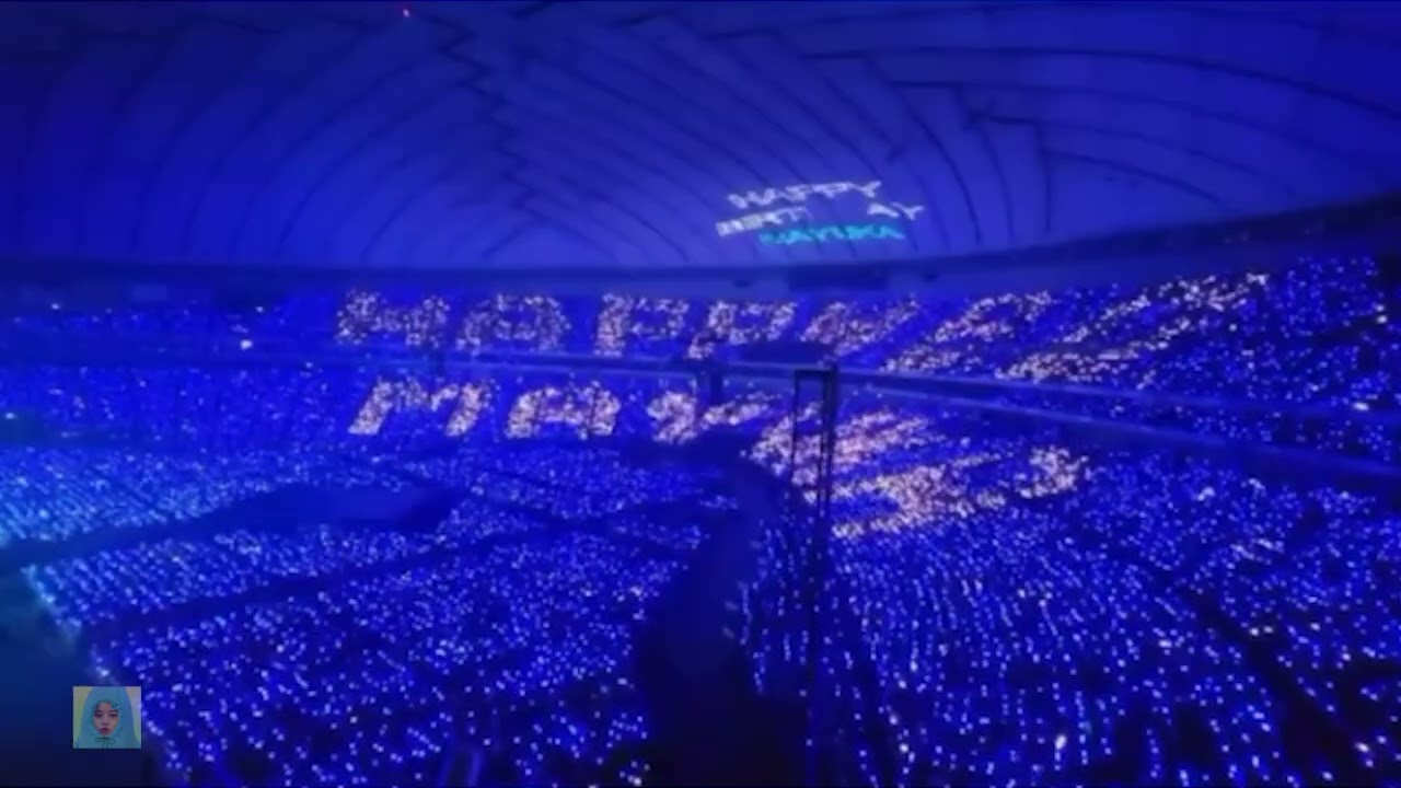 ペンライト凄っ】東京ドームでのマユカ誕生日演出【NiziU MAYUKA