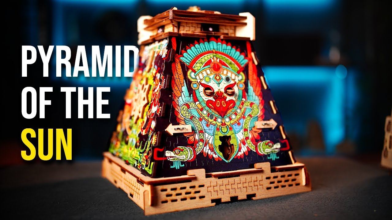 Solving the PYRAMID OF THE SUN puzzle box!! - YouTube