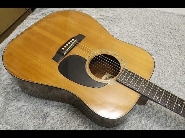 Rare Vintage YAMAKI 1970's madeAcoustic Guitar F-115 Made in Japan