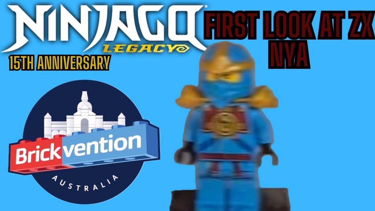 Ninjago Legacy 15th Anniversary First Look ZX Nya 😱💧 - YouTube
