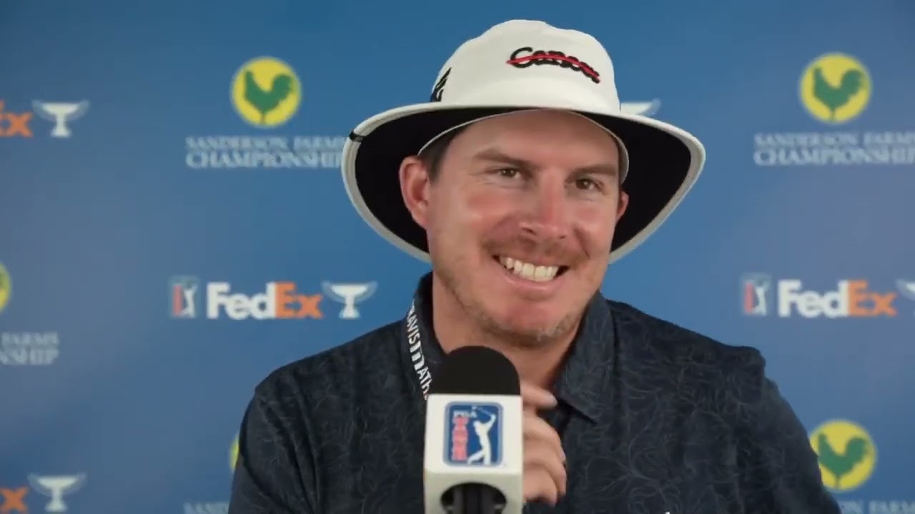 Joel Dahmen Friday Flash Interview 2023 Sanderson Farms