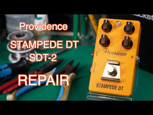 GUITAR EFFECTS PEDAL]Repair Providence STAMPEDE DT SDT-2 - YouTube