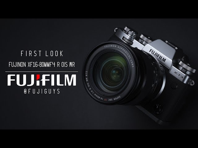 Fuji Guys - FUJINON XF16-80mmF4 R OIS WR - First Look - YouTube