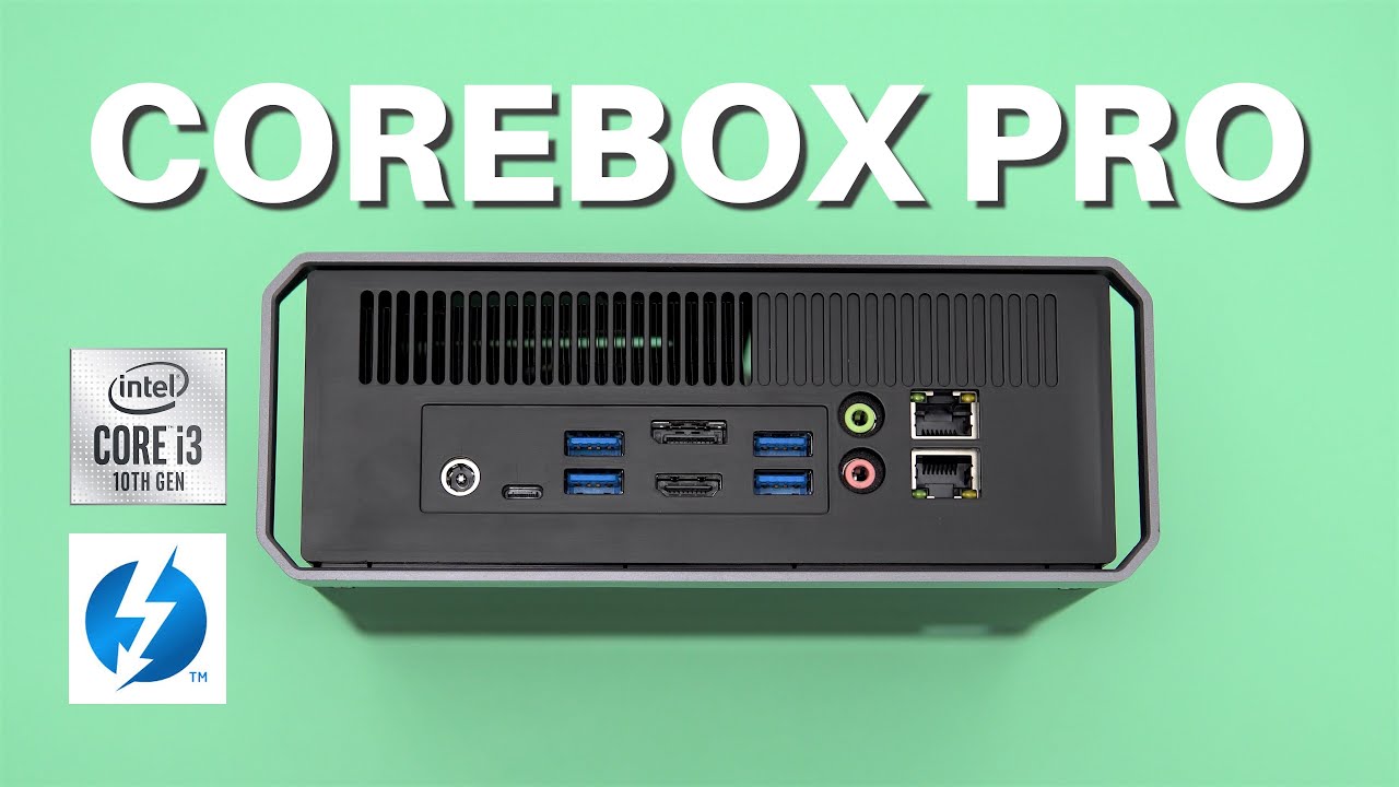 Chuwi Corebox Pro Review This One's GOOD! TB3, NVMe, WiFi 6 & 10th