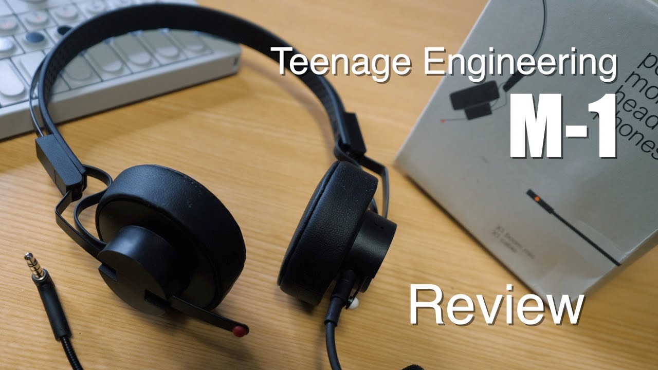 Teenage Engineering M-1 headphones」 レビュー // マイク付き