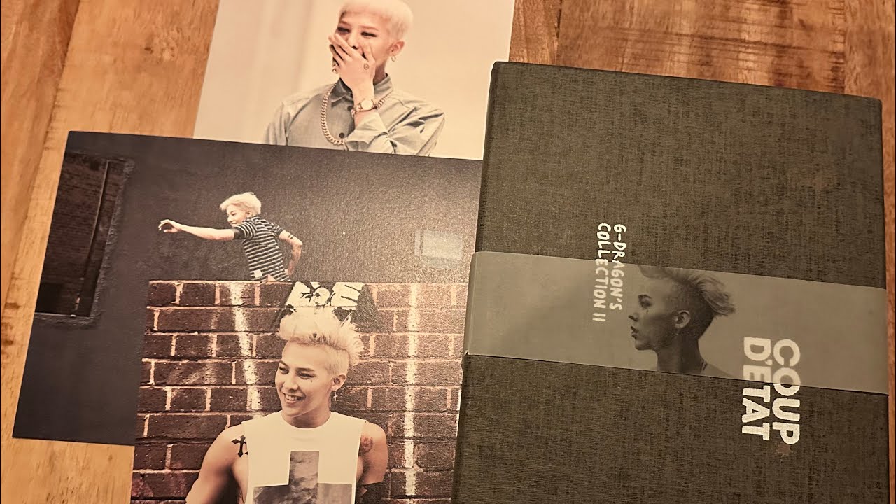 Unboxing Gdragon Coup D'etat collection II dvd - YouTube